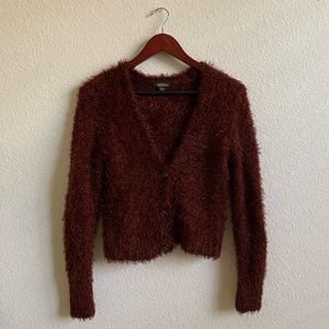 Fuzzy Cardigan